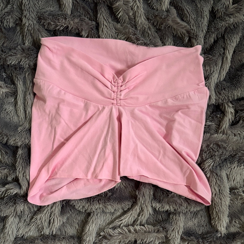 NWT SKIMS Cotton Twist Short Cotton Candy Pink Size Large